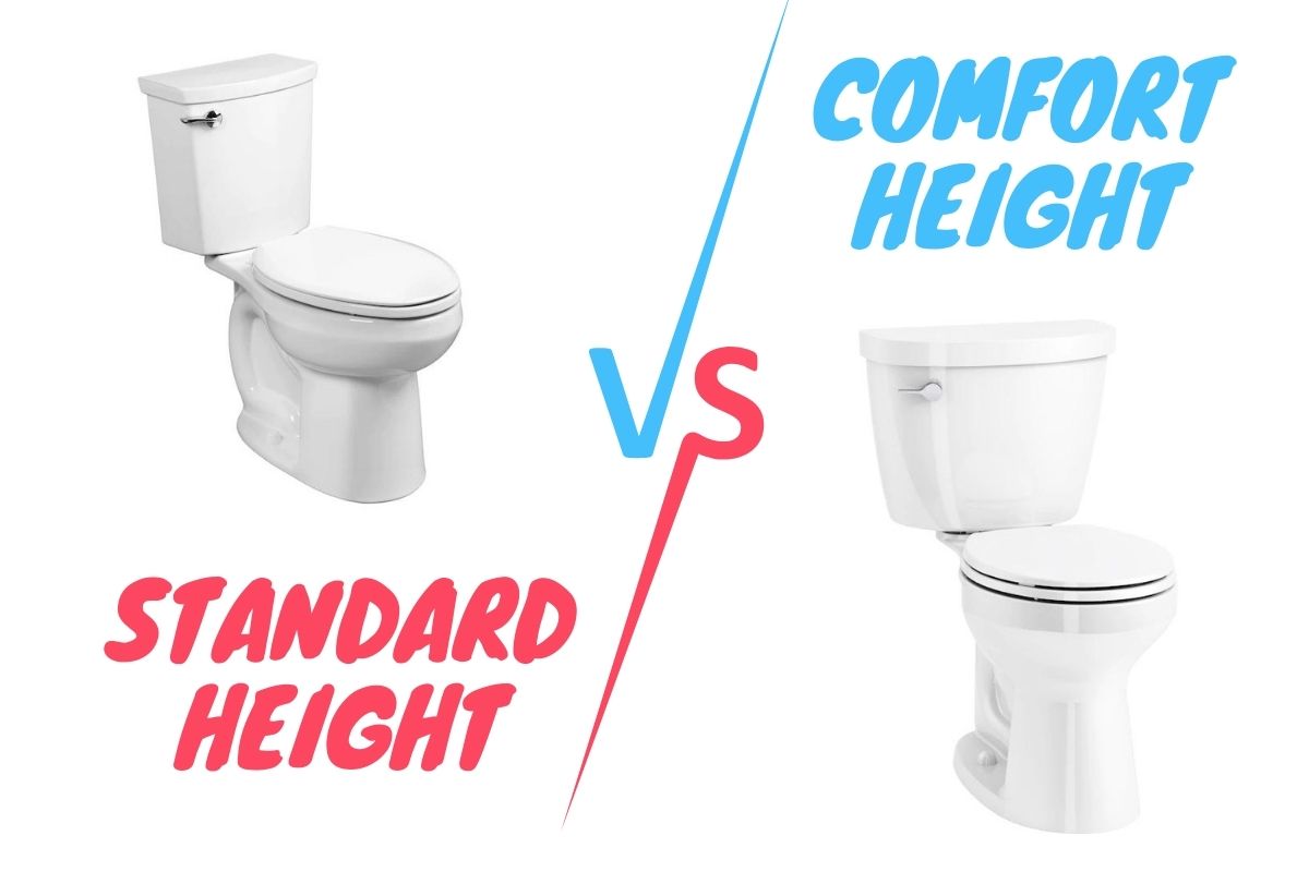 Comfort Height Vs. Standard Height Toilet