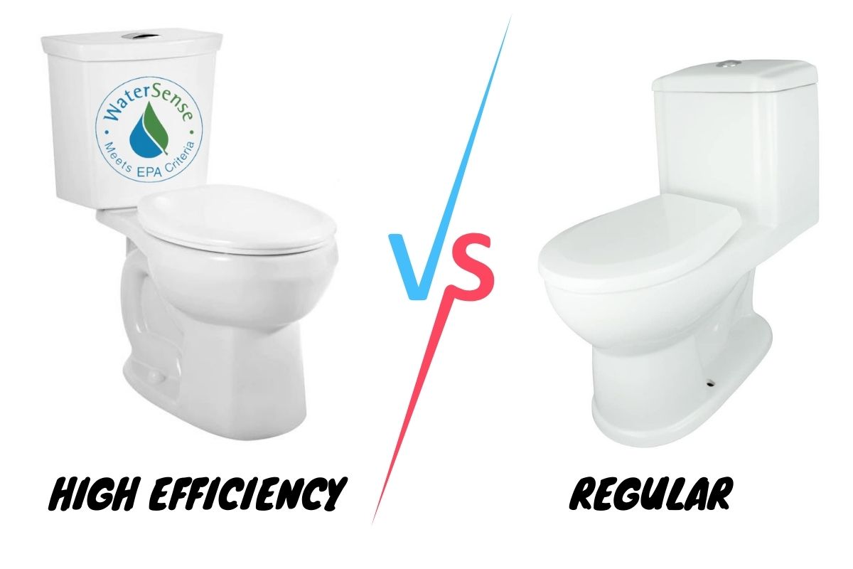 High-Efficiency Toilets vs. Regular Toilets