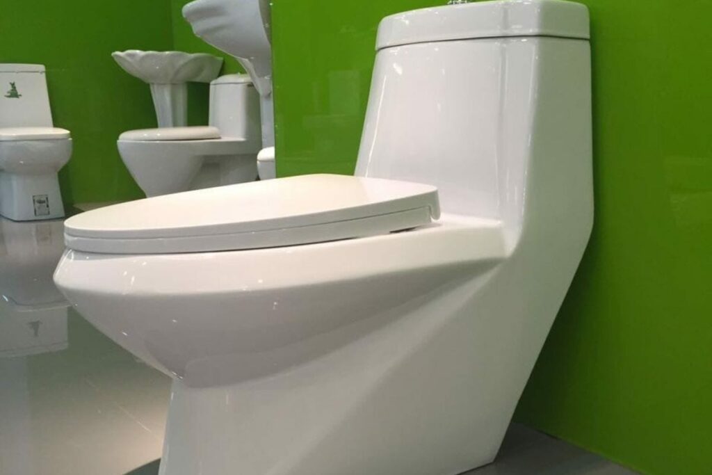 new one-piece toilet