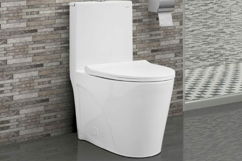 modern dual flush toilet