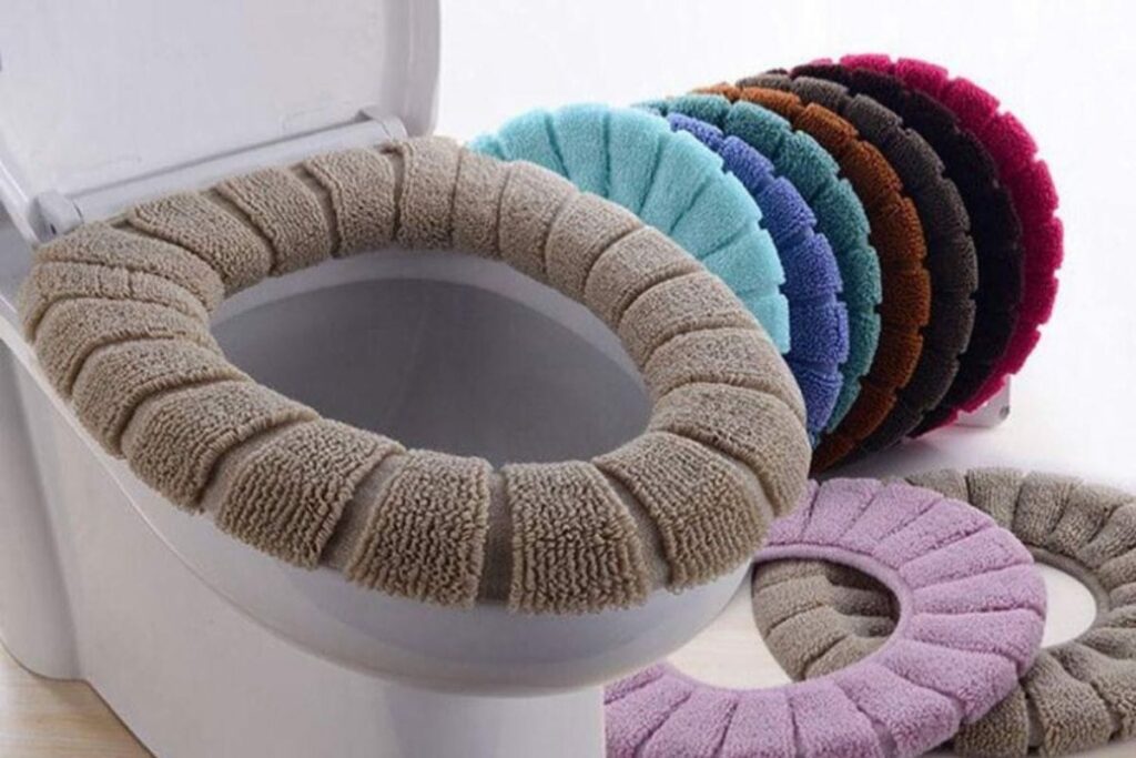 toilet cushions with different colors