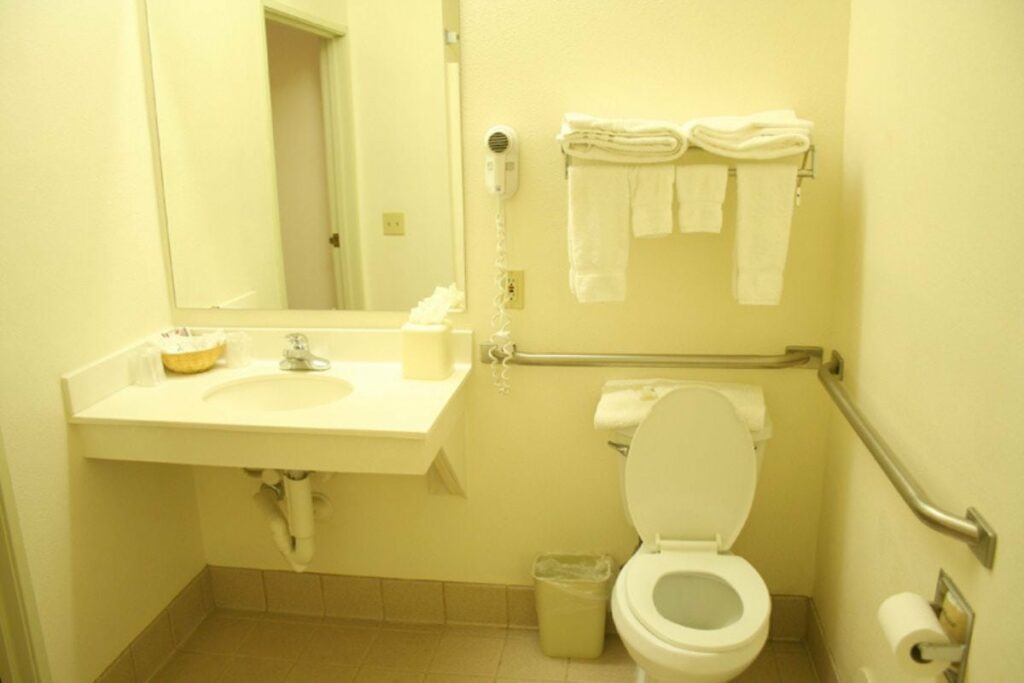 ADA-compliant toilet