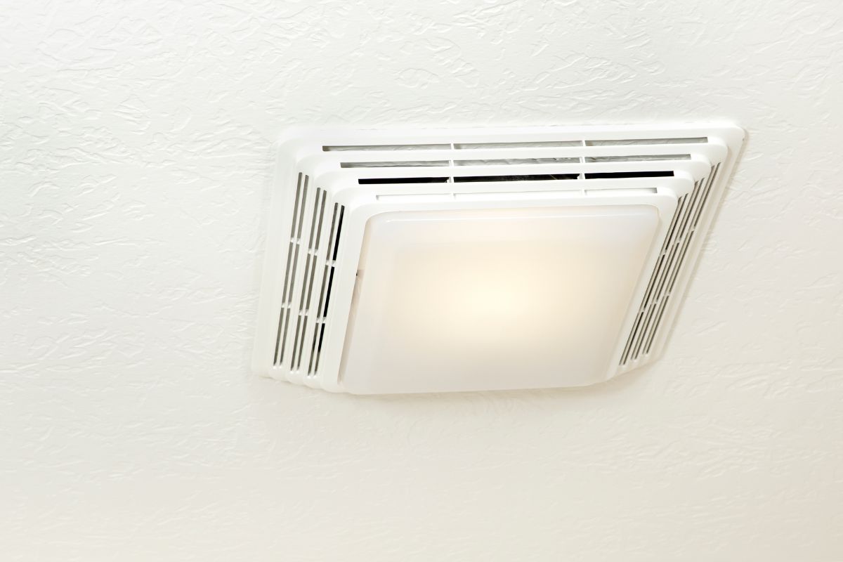 close up photo of a Bathroom Exhaust Fan