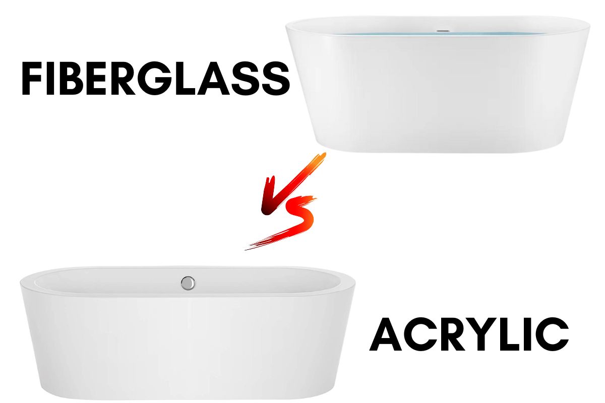 fiberglass vs acrylic bathtub
