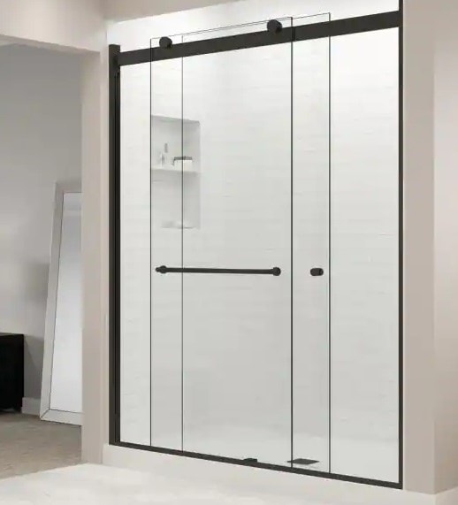 Semi-frameless Shower door