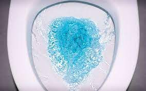What Causes Blue Toilet Water?